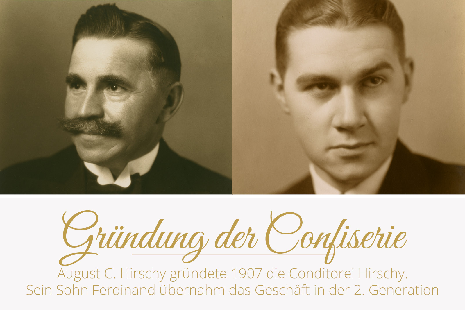 Gründung der Confiserie