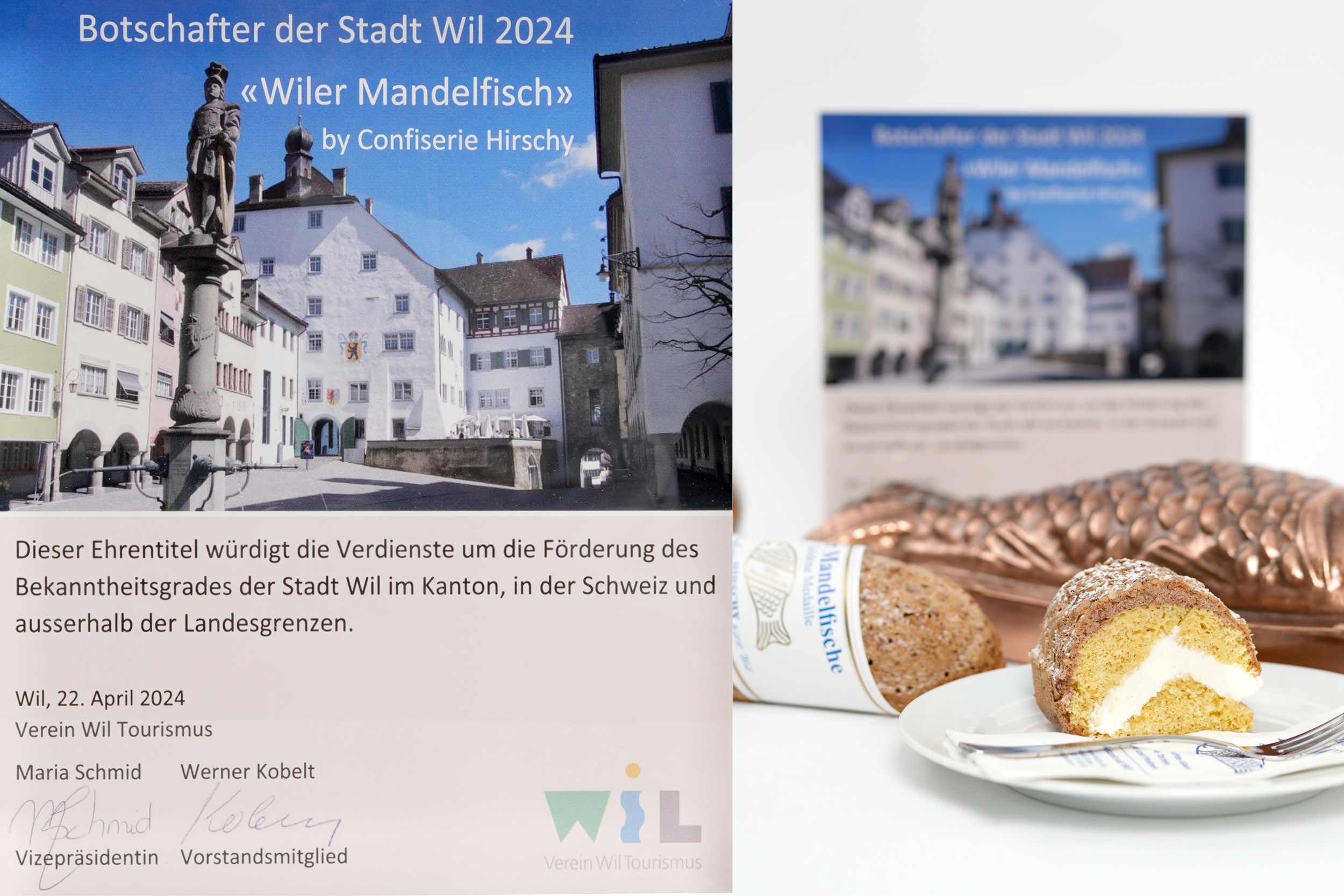 Auszeichnung zum Wiler Botschafter